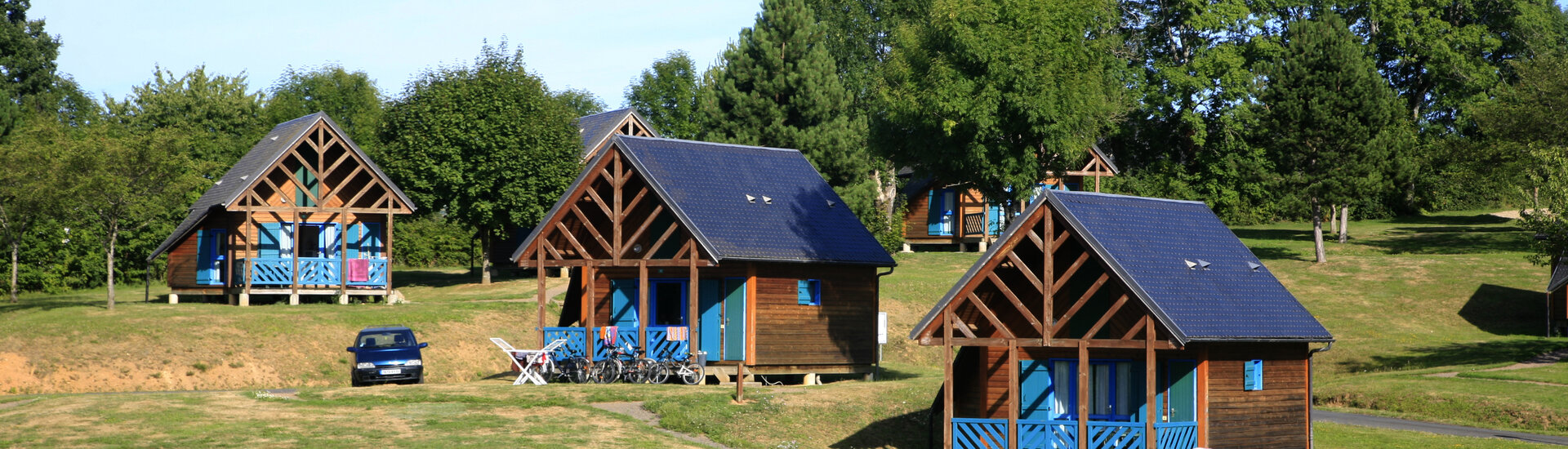 Location chalets Camping Val st jean - Cantal